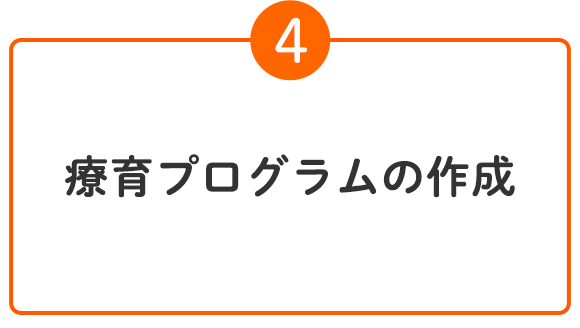 療育プログラムの作成